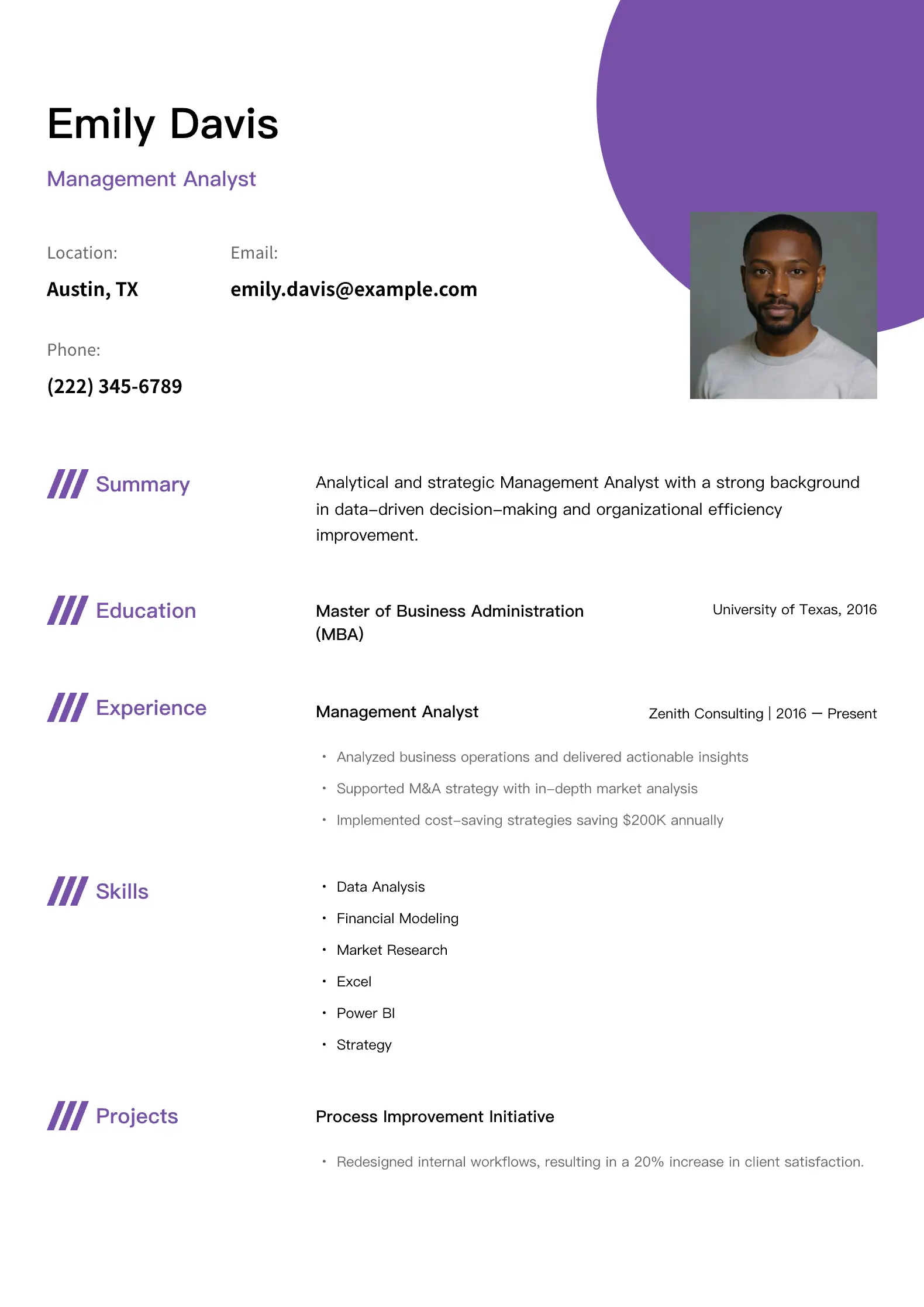 Resume Template