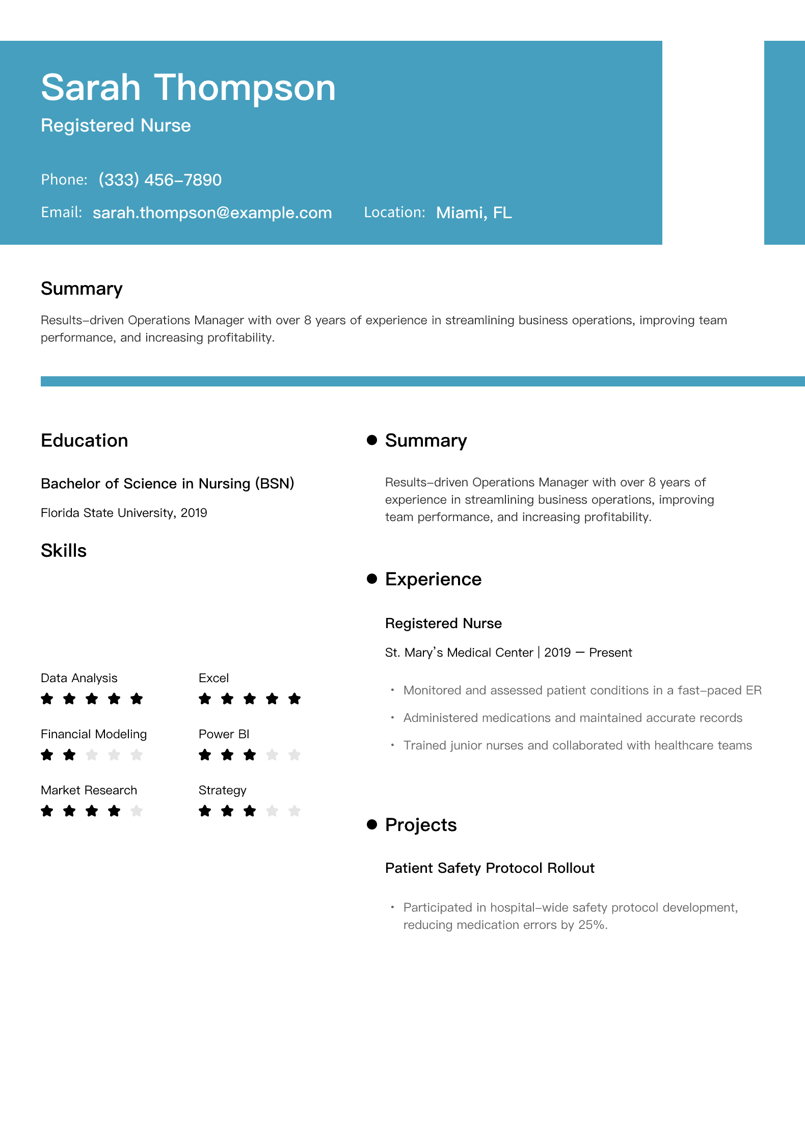 Resume Template