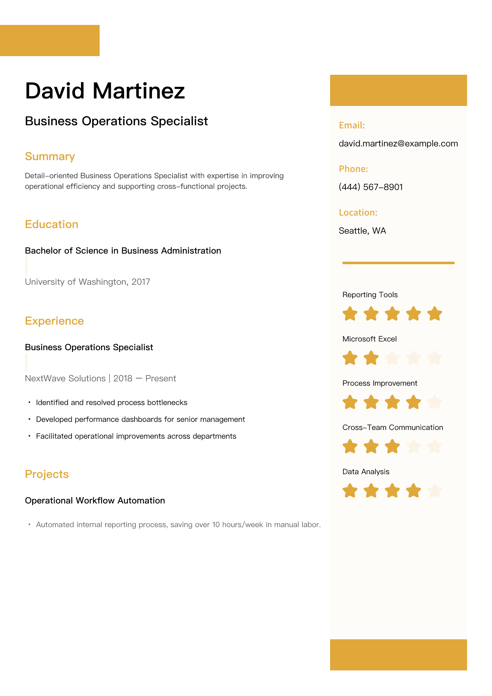 Resume Template